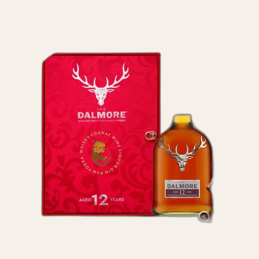 Rượu Whisky Dalmore 12 Year Old Phiên Bản Hộp Quà Tết 2025