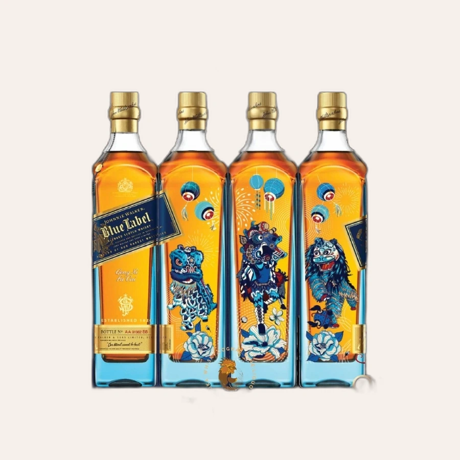 Rượu Whisky Johnnie Walker Blue Label Offering Positive New Start
