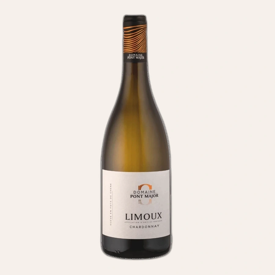 Rượu Vang Trắng Pháp Domaine Pont Major Limoux Chardonnay