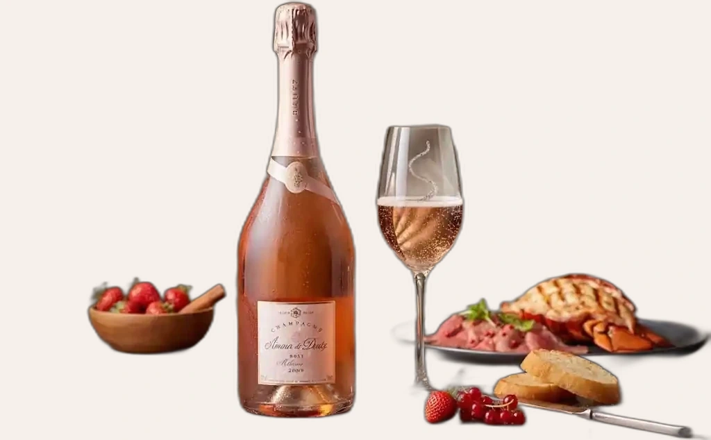  Rượu Champagne Amour de Deutz Rosé 2009 Tươi Mát
