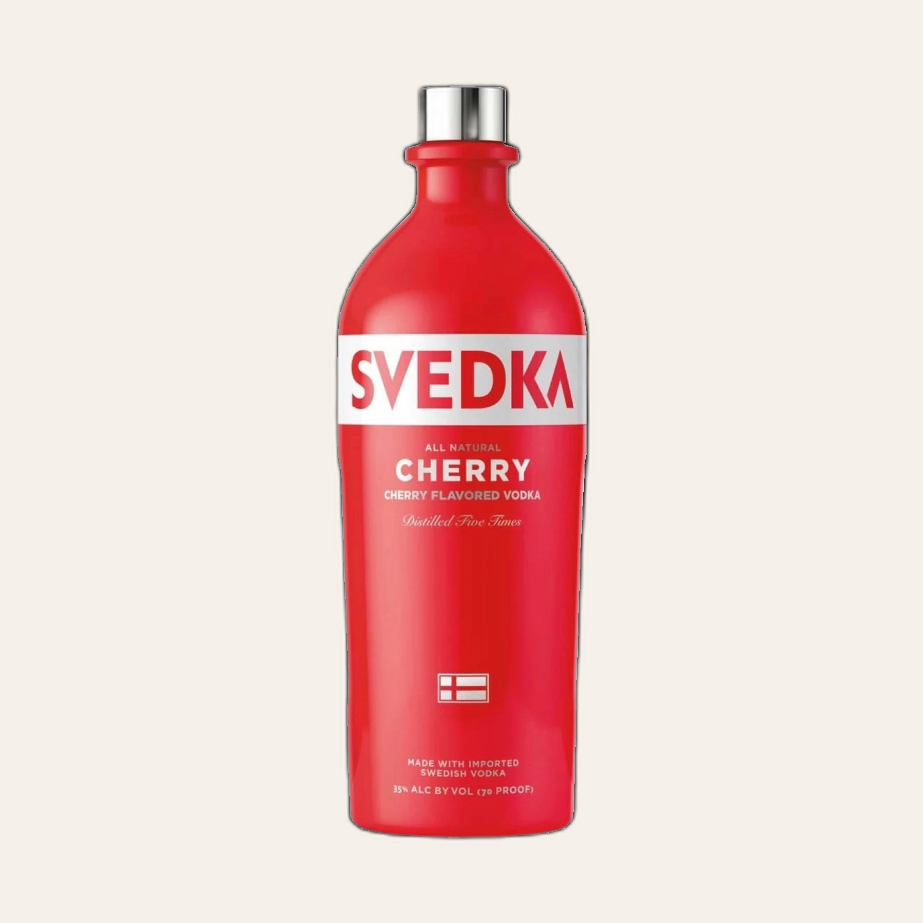 Rượu Vodka Thụy Điển Svedka Cherry