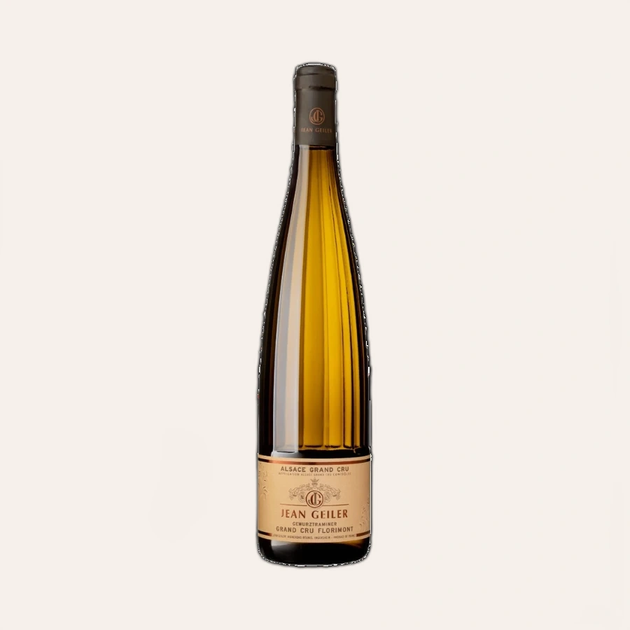 Rượu Vang Trắng Pháp Jean Geiler Gewurztraminer Florimont AOC Grand Cru Alsace
