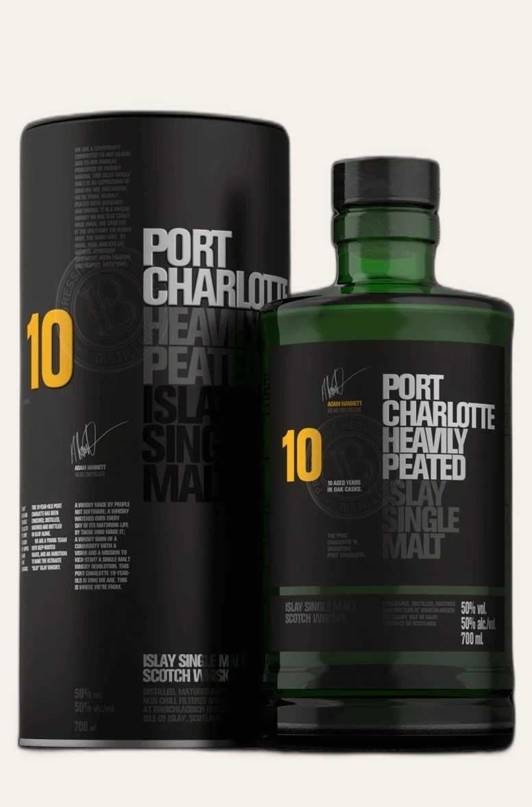 Rượu Whisky Bruichladdich Port Charlotte 10 Year Old