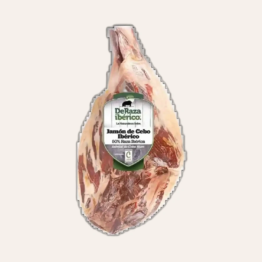 Đùi Heo Muối Deraza Iberico Cebo Đùi Sau Không Xương