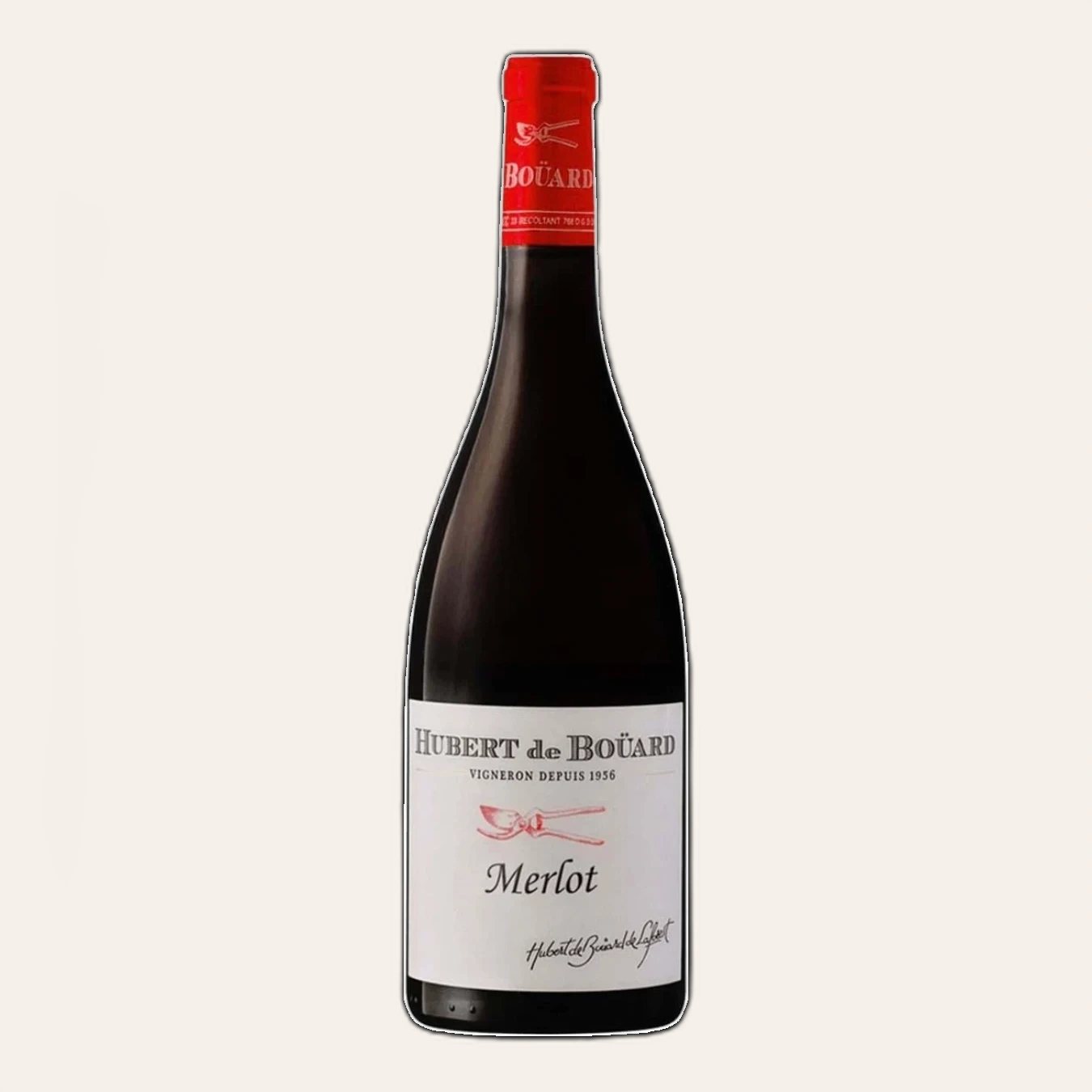 Rượu Vang Đỏ Pháp Hubert De Bouard Merlot