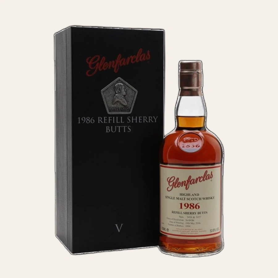 Rượu Whisky Glenfarclas 30 Year Old 1986