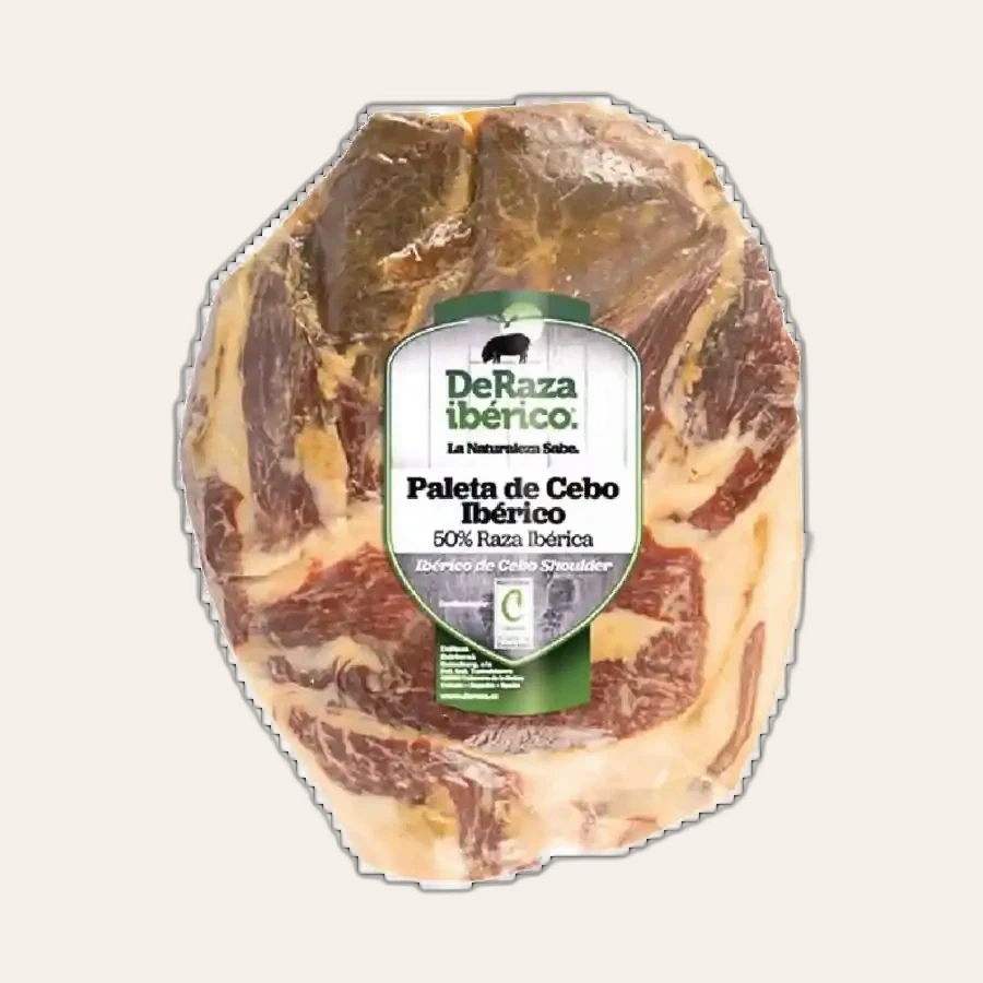 Đùi Heo Muối Deraza Iberico Cebo Đùi Trước Không Xương