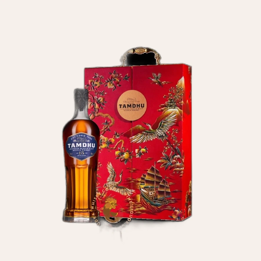 Rượu Whisky Tamdhu 15 Year Old Sherry Cask Phiên Bản Hộp Quà Tết 2025