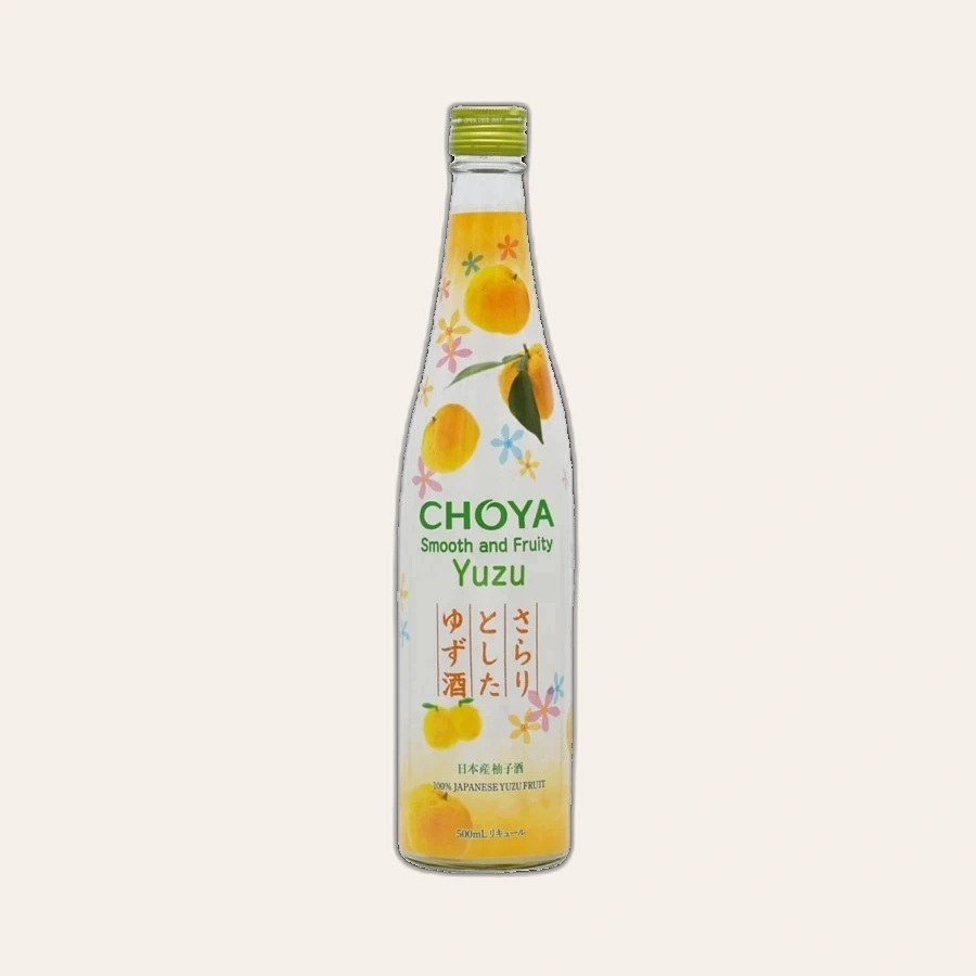 Rượu Mơ Nhật Choya Sarari Yuzu Extra Smooth and Fruity
