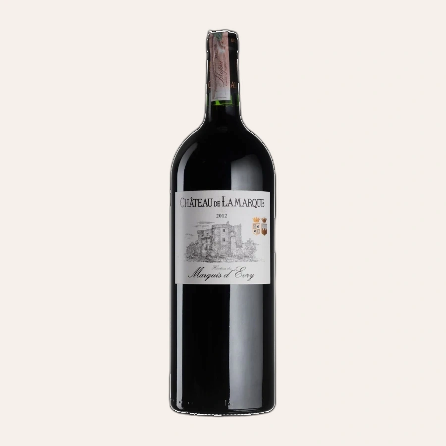 Rượu Vang Đỏ Pháp Haut Medoc Chateau De Lamarque 2012 1500ml