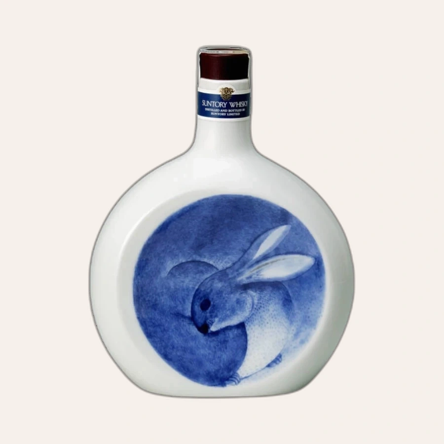 Rượu Whisky Nhật Suntory Yamazaki 12 Year Old Arita Usagi Ceramic Decanter 1998