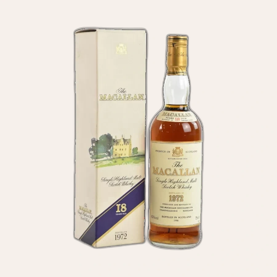Rượu Whisky Macallan 18 Year Old 1972