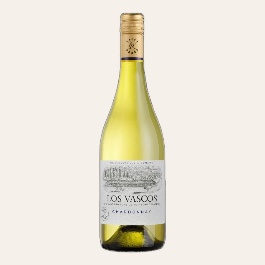 Rượu Vang Trắng Chile Domaines Barons de Rothschild Lafite Los Vascos Chardonnay