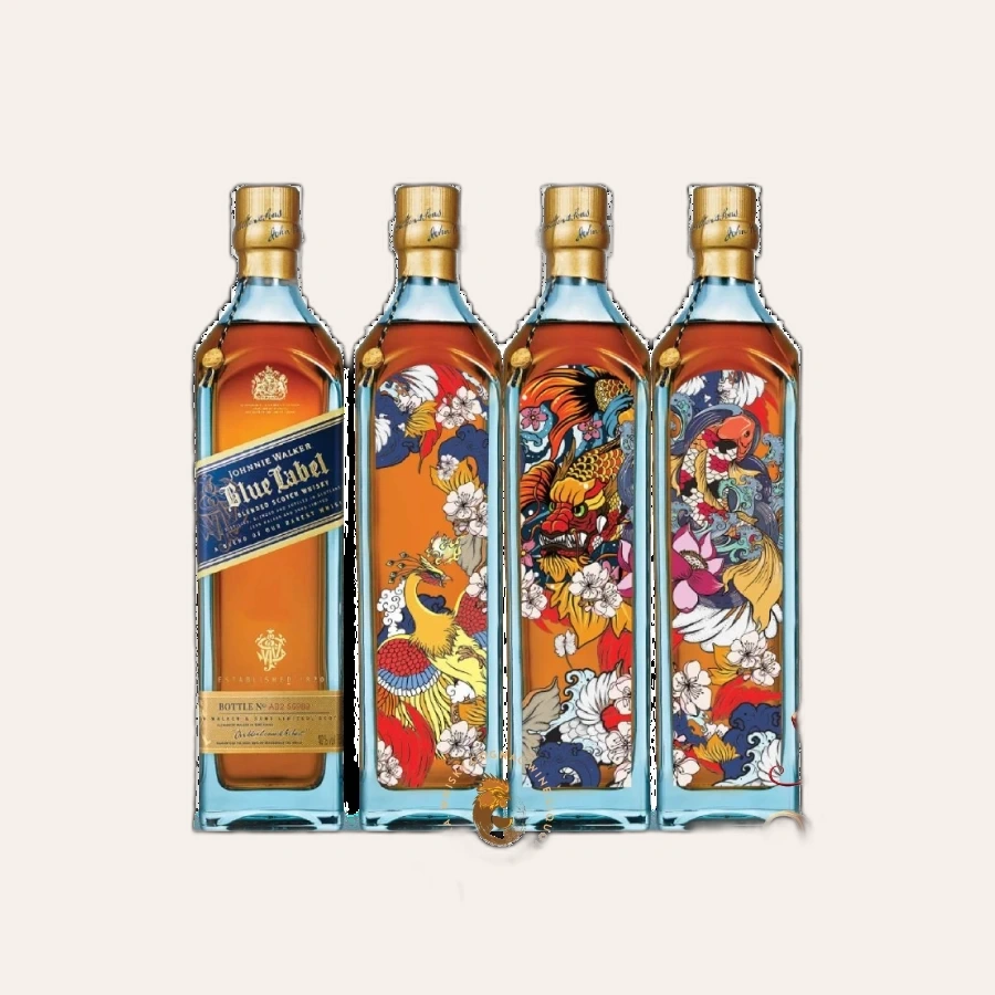 Rượu Whisky Johnnie Walker Blue Label Mastering Success Through Time