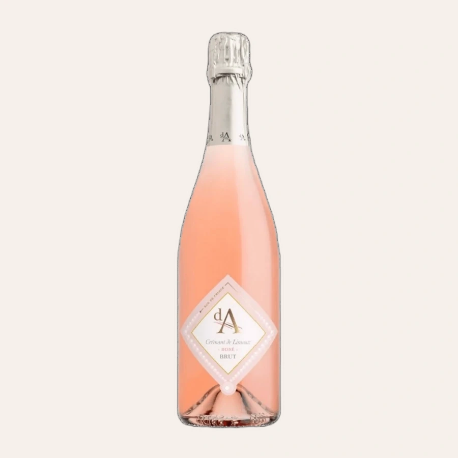 Rượu Sparkling Pháp dA Cremant De Limoux Rose Brut