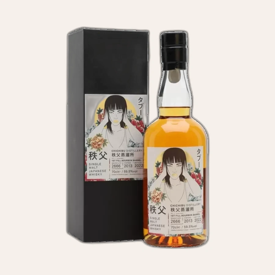 Rượu Whisky Nhật Chichibu 2013 8 Year Old 1ST Fill Bourbon Barrel