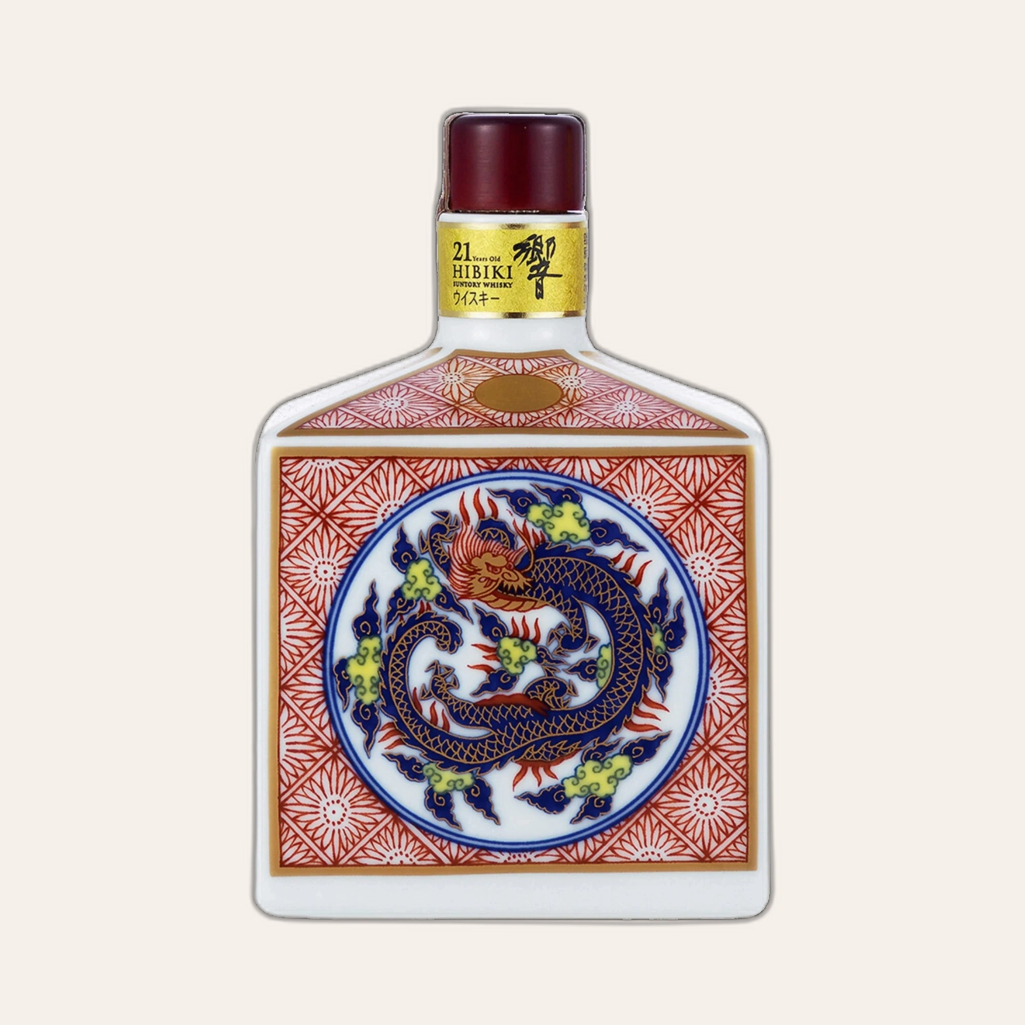 Rượu Whisky Nhật Hibiki 21 Year Old Arita Ceramic Decanter 2011 Release