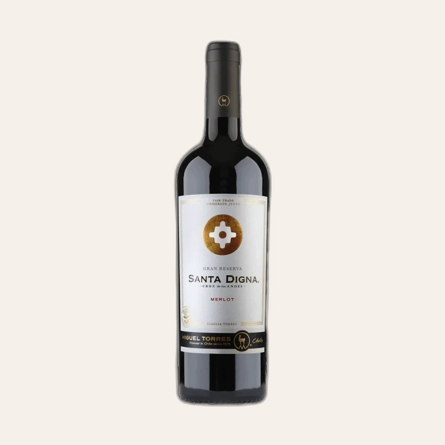 Rượu Vang Đỏ Chile Miguel Torres Santa Digna Reserva Merlot