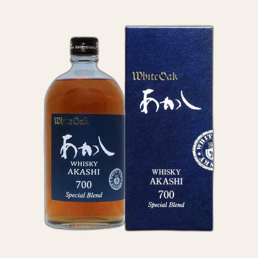 Rượu Whisky Nhật Bản White Oak Akashi 700 Special Blend