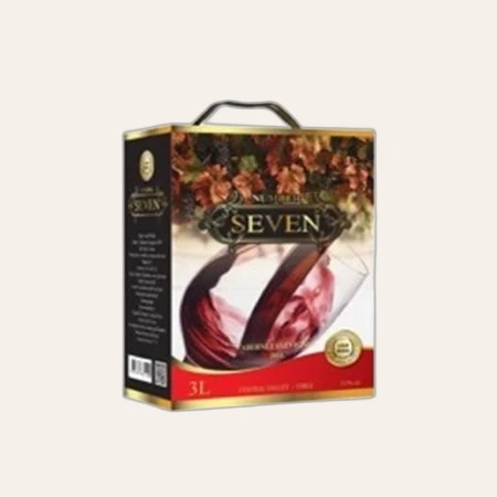 Rượu Vang Bịch Chile Seven Cabernet Sauvignon 3L