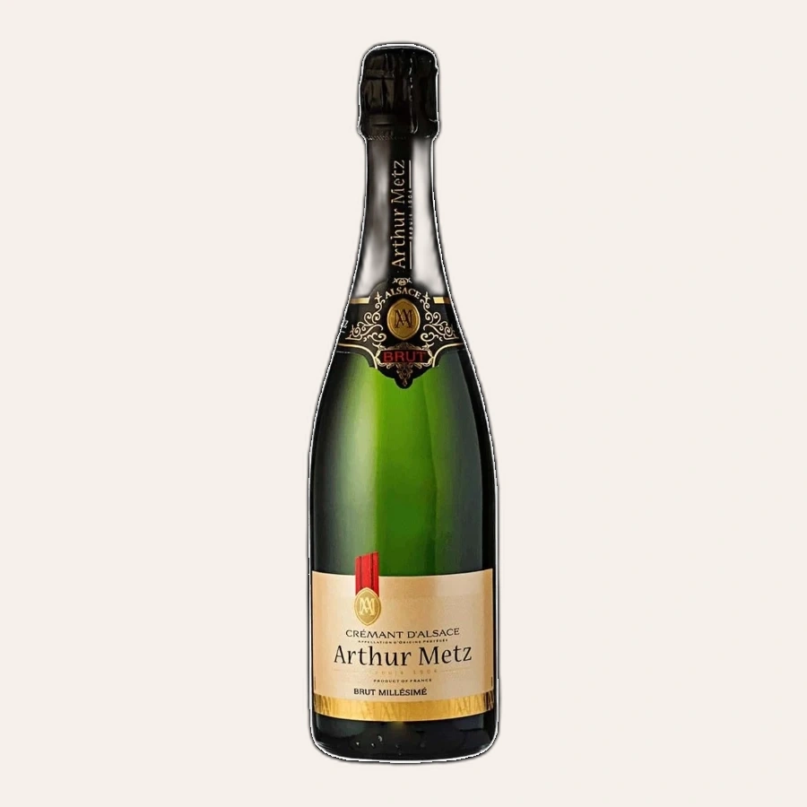 Rượu Sparkling Pháp Arthur Metz Cremant D'Alsace Brut Medaille