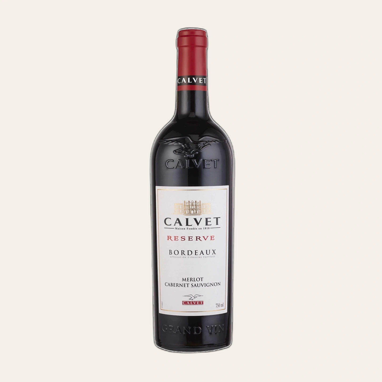 Rượu Vang  Đỏ Pháp Calvet Reserve Merlot Cabernet AOP Bordeaux