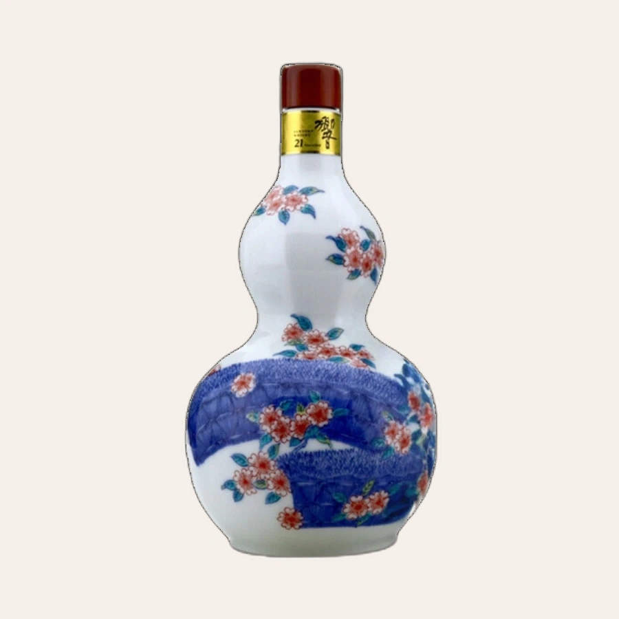Rượu Whisky Nhật Hibiki 21 Year Old Arita Ceramic Decanter 2002 Release