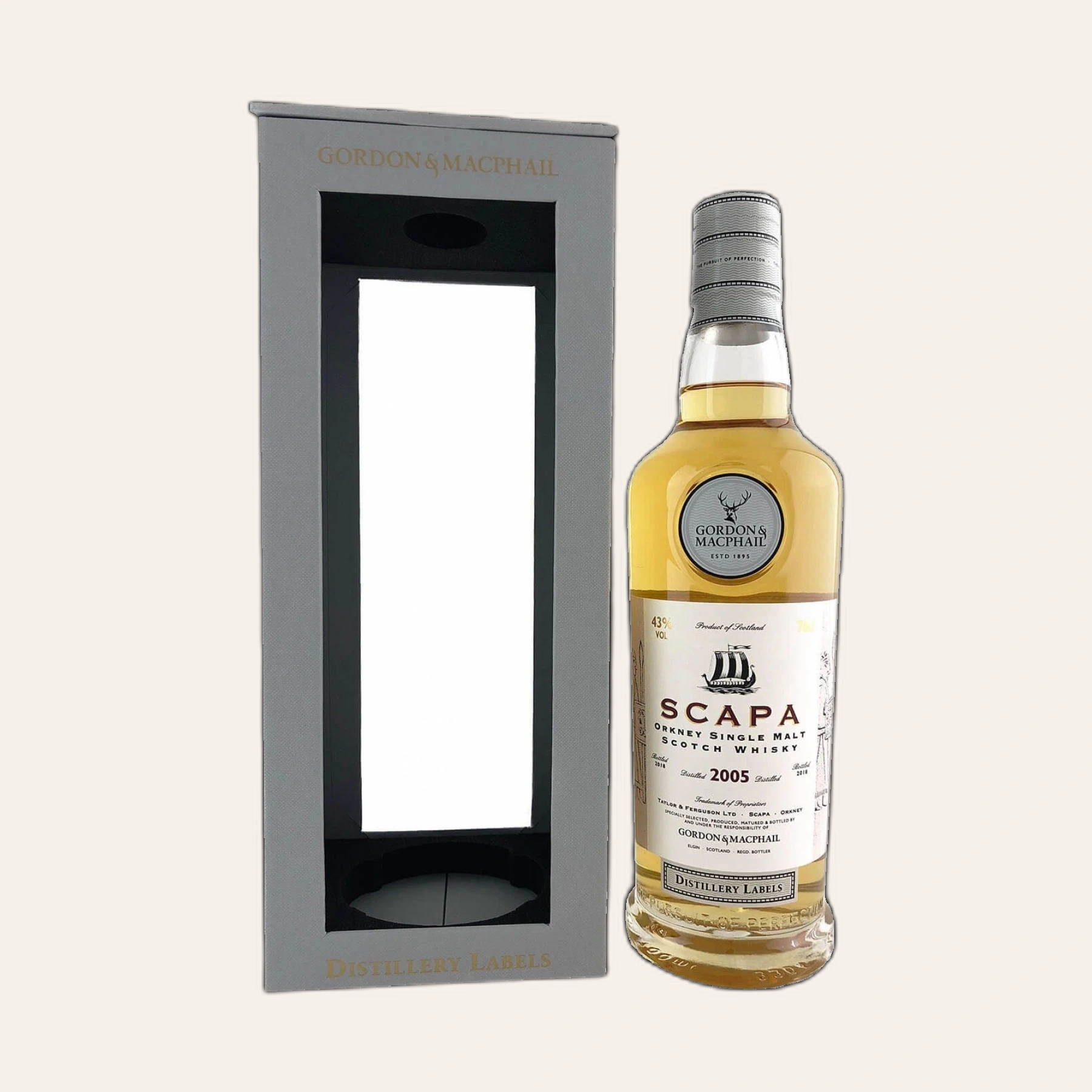 Rượu Whisky Scapa 13 Year Old Gordon & Macphail 2005