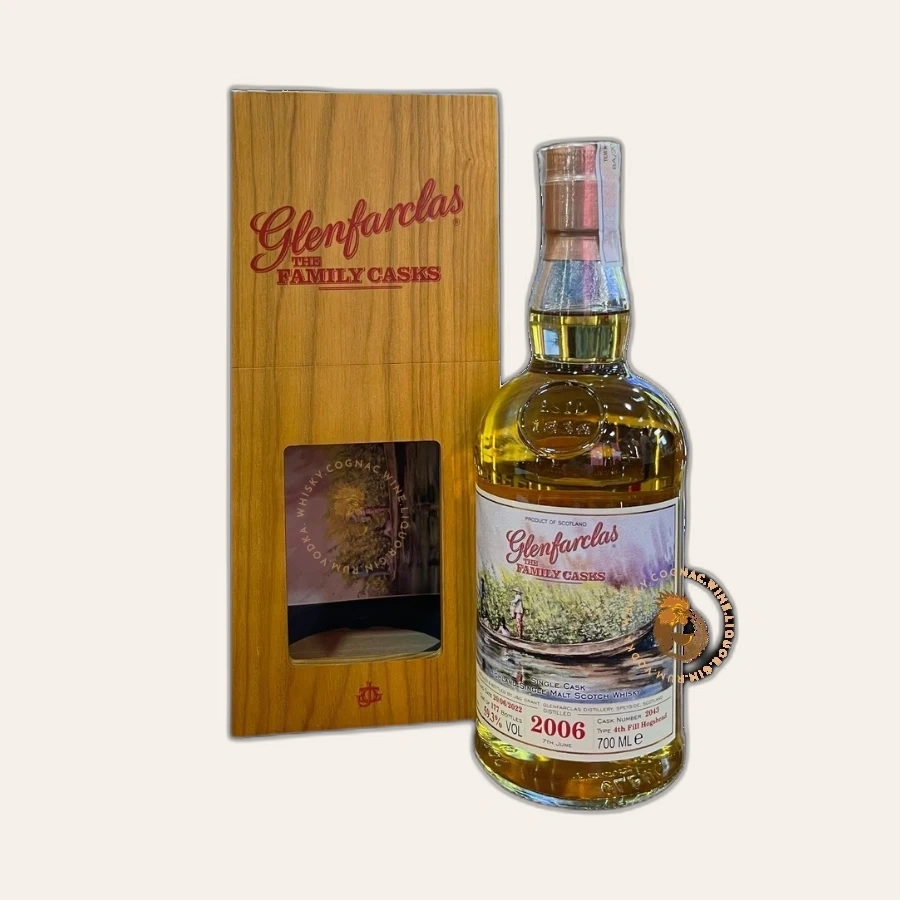 Rượu Whisky Glenfarclas Viet'life Collection Vintage 2006: Mùa Điên Điển Về