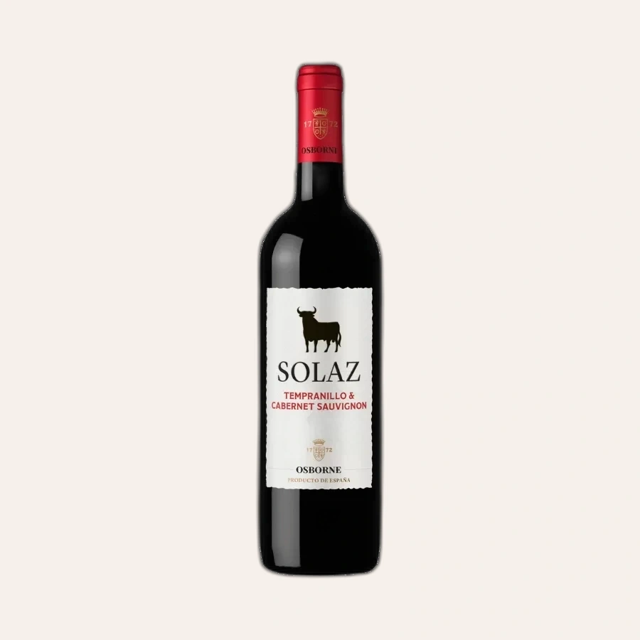 Rượu Vang Đỏ Tây Ban Nha Solaz Tempranillo Cabernet Sauvignon