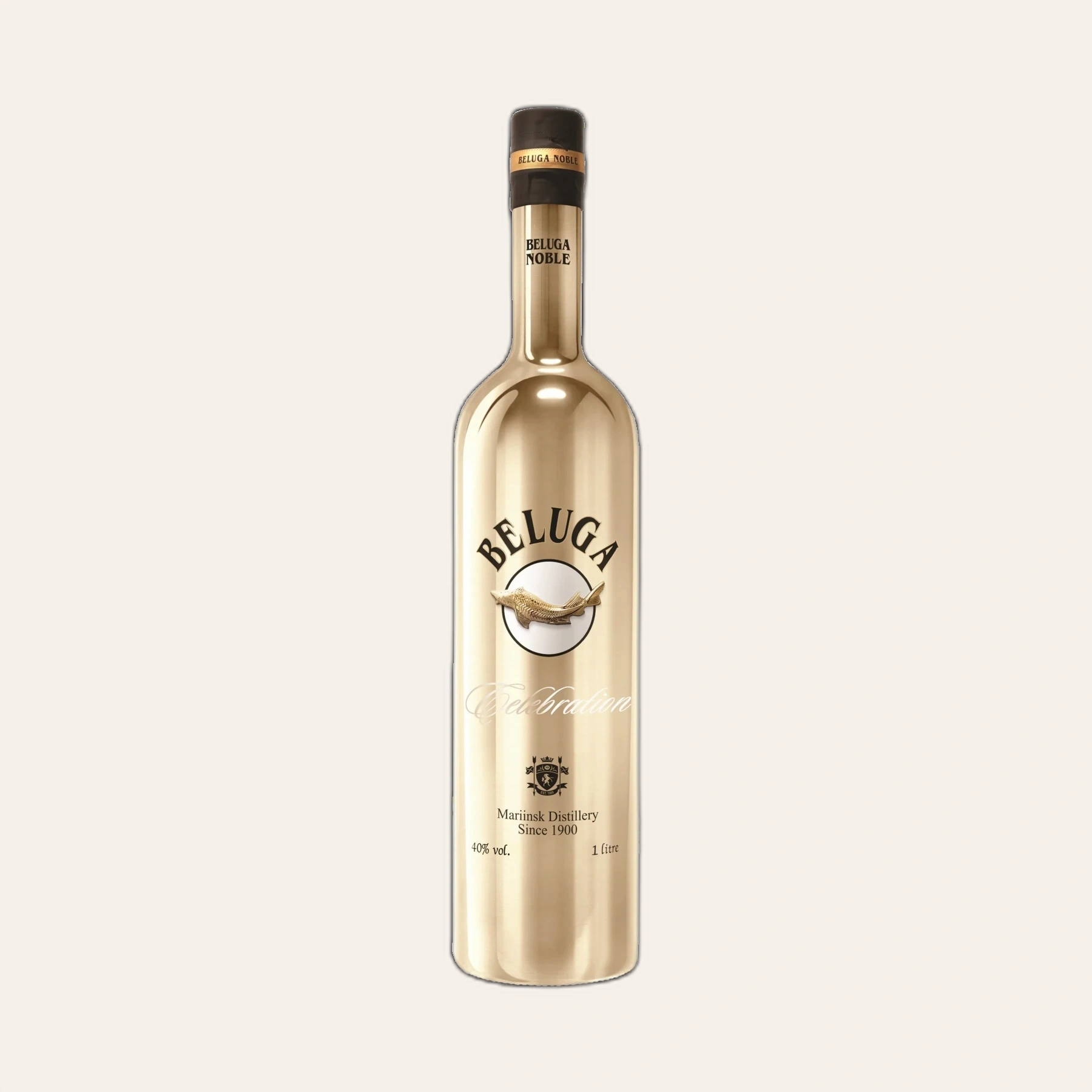 Rượu Vodka Nga Beluga Noble Celebration 700ml (Vàng)