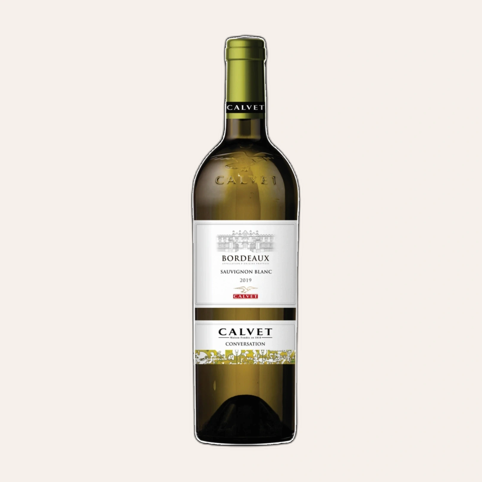 Rượu Vang Trắng Pháp Calvet Conversation Sauvignon Blanc AOP Bordeaux