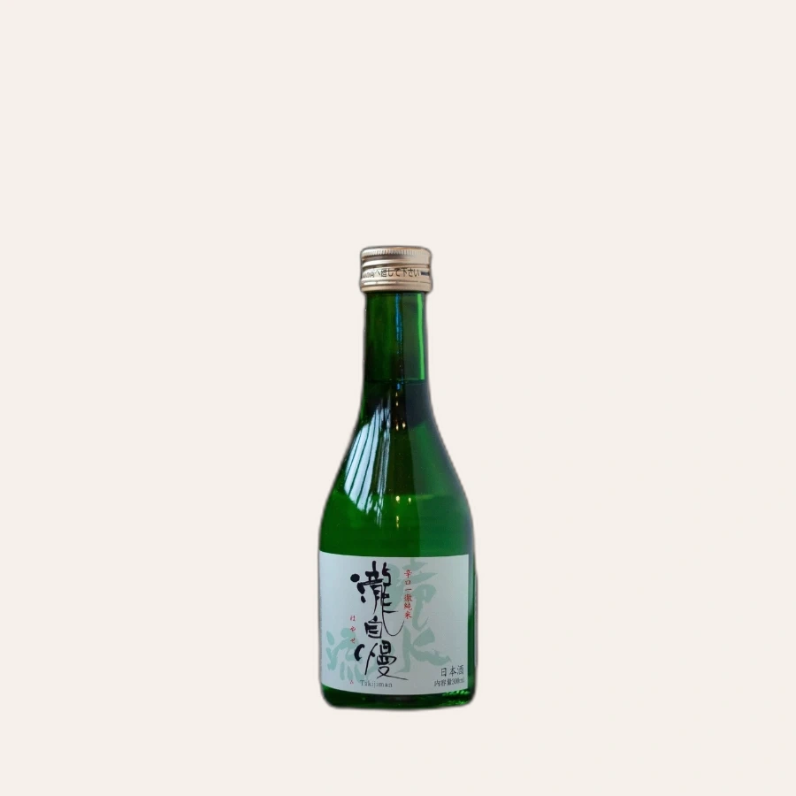 Rượu Sake Nhật Bản Takijiman Karakuchi Junmai Hayase 300ml