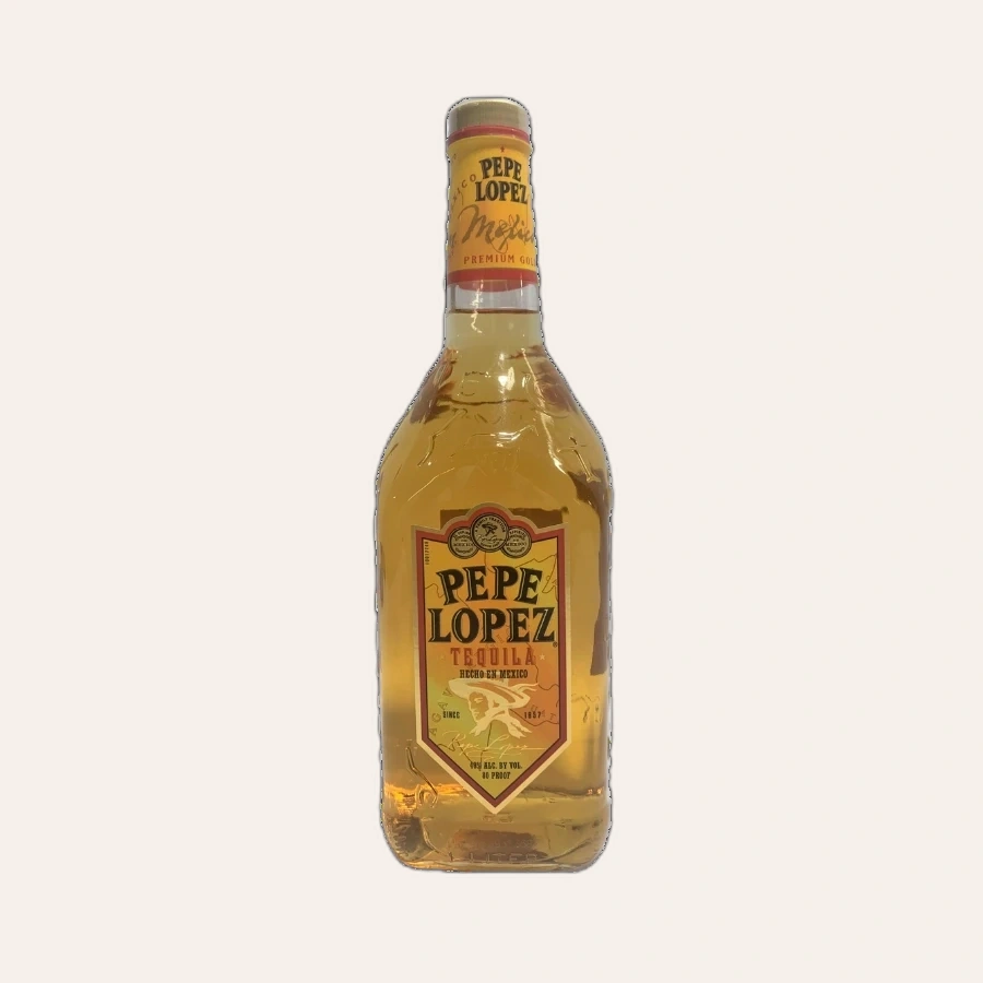 Rượu Tequila Pepe Lopez Gold 1000ml