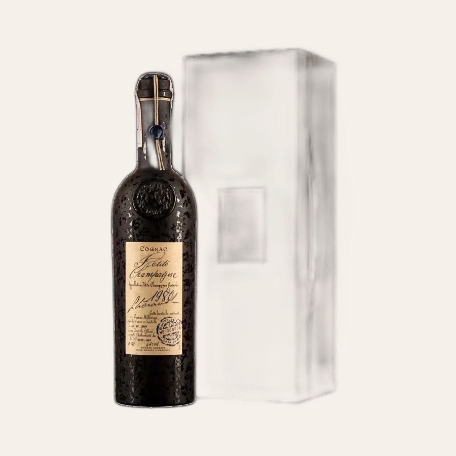 Rượu Cognac Pháp Petite Champagne 1980