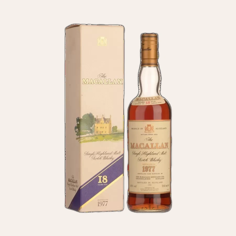 Rượu Whisky Macallan 18 Year Old 1977