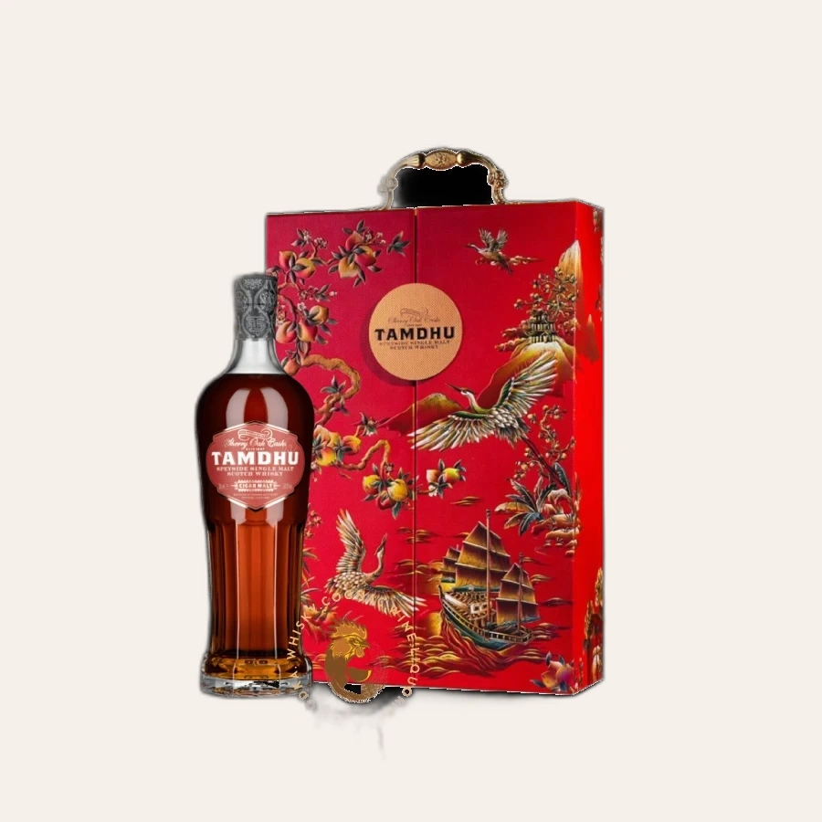 Rượu Whisky Tamdhu Cigar Malt Release No.3 Phiên Bản Hộp Quà Tết 2025