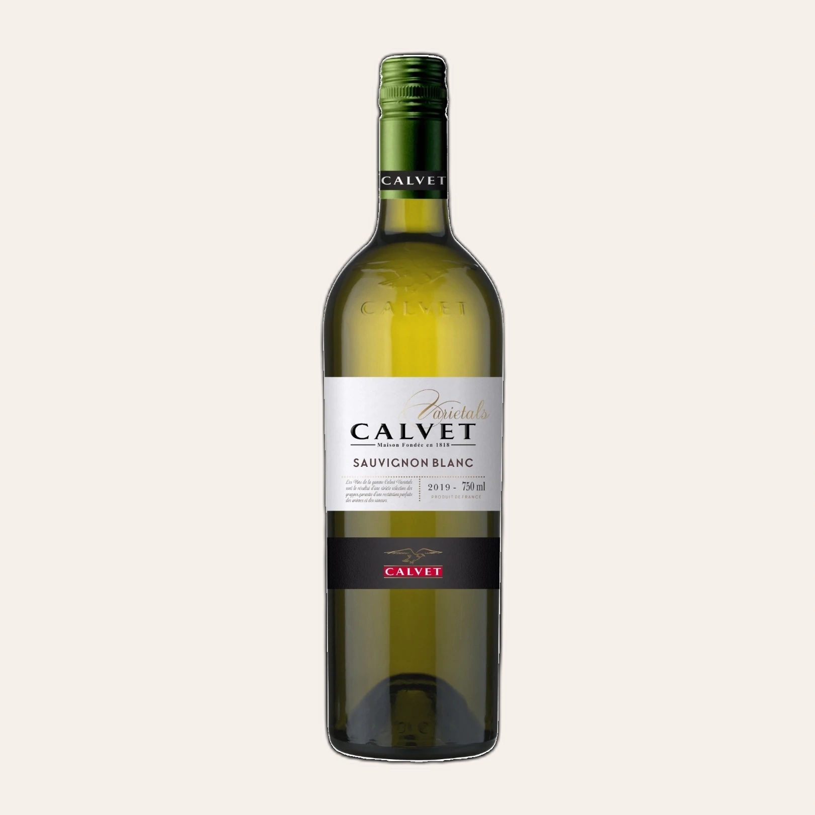 Rượu Vang Trắng Pháp Calvet Varietal Sauvignon Blanc Vin de Pays d'Oc