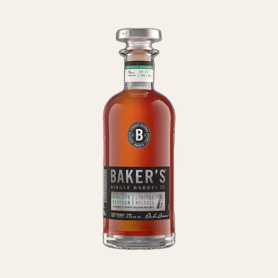 Rượu Whiskey Baker's 7 Year Old Single Barrel Bourbon Limited Release