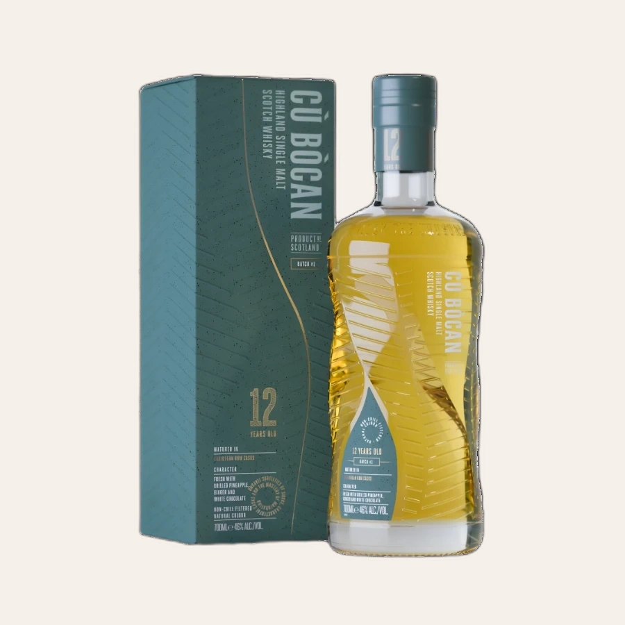 Rượu Whisky Cù Bòcan 12 Year Old Batch 1