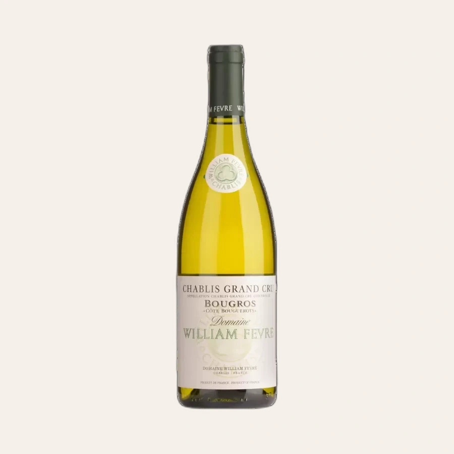 Rượu Vang Trắng Pháp William Fevre Chablis Grand Cru Bougros