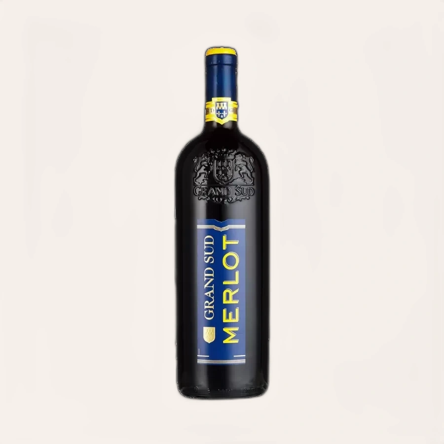 Rượu Vang Đỏ Pháp Grand Sud Merlot Pays DOC IGP 2023 750ml