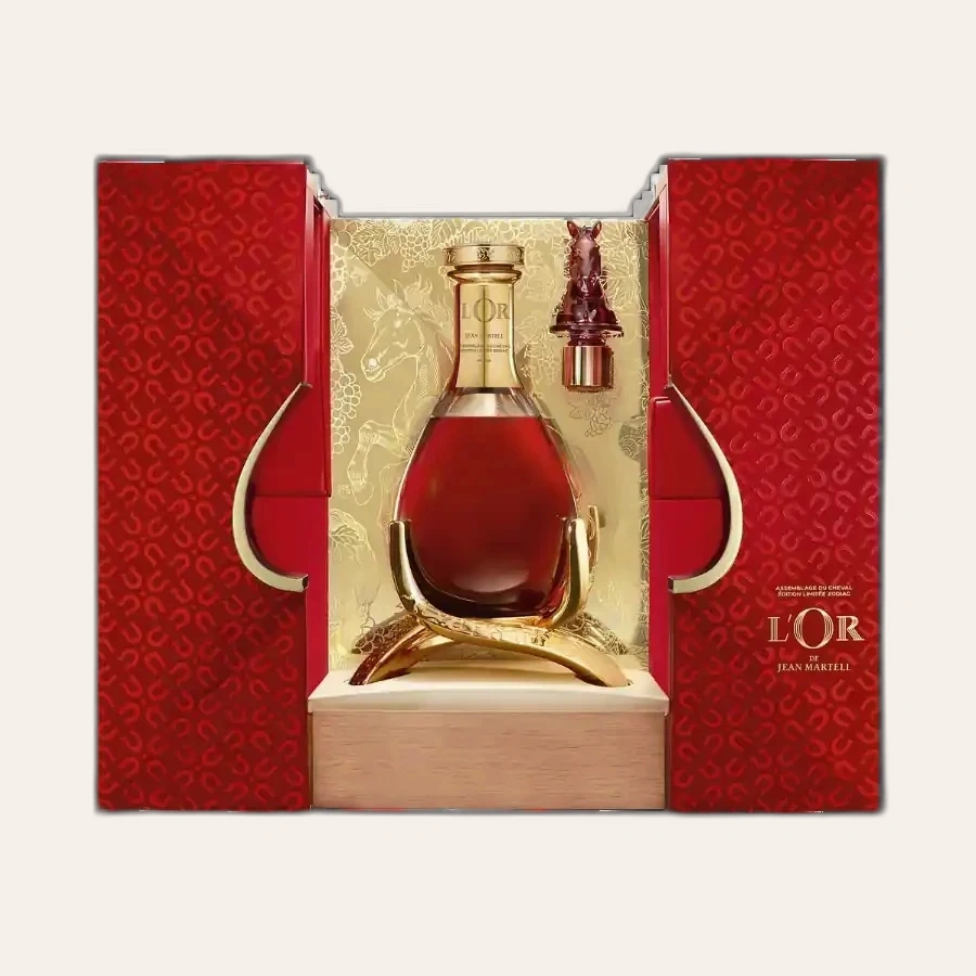 Rượu Cognac Pháp Martell L'or De Jean Zodiac Limited Year Of The Horse Hộp Quà Tết 2026