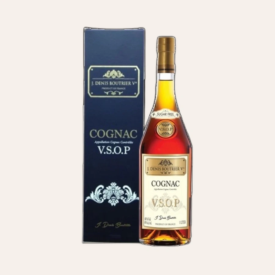 Rượu Cognac Pháp J.Denis Boutrier VSOP 1000ml