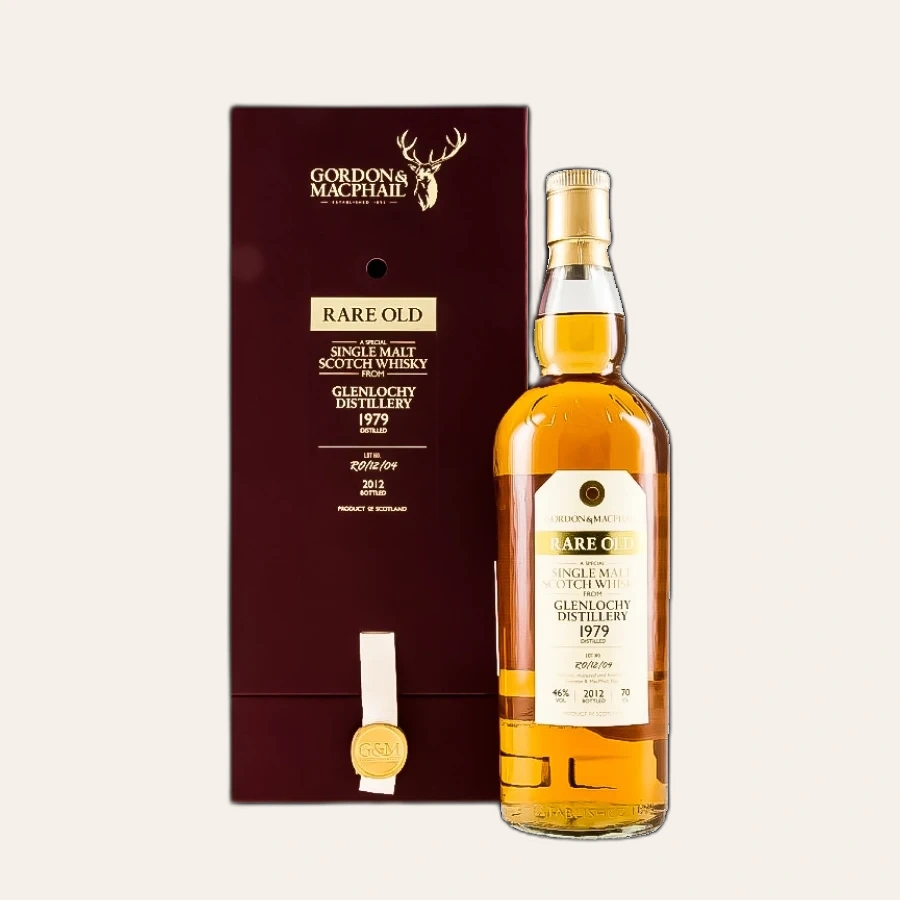 Rượu Whisky Glenlochy 33 Year Old Gordon & Macphail Rare Old 1979