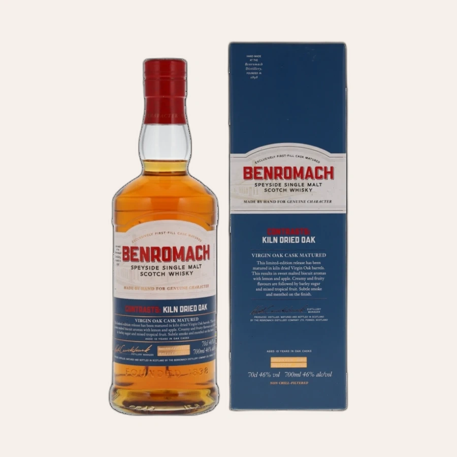 Rượu Whisky Benromach Virgin Oak Kiln Dried 2012