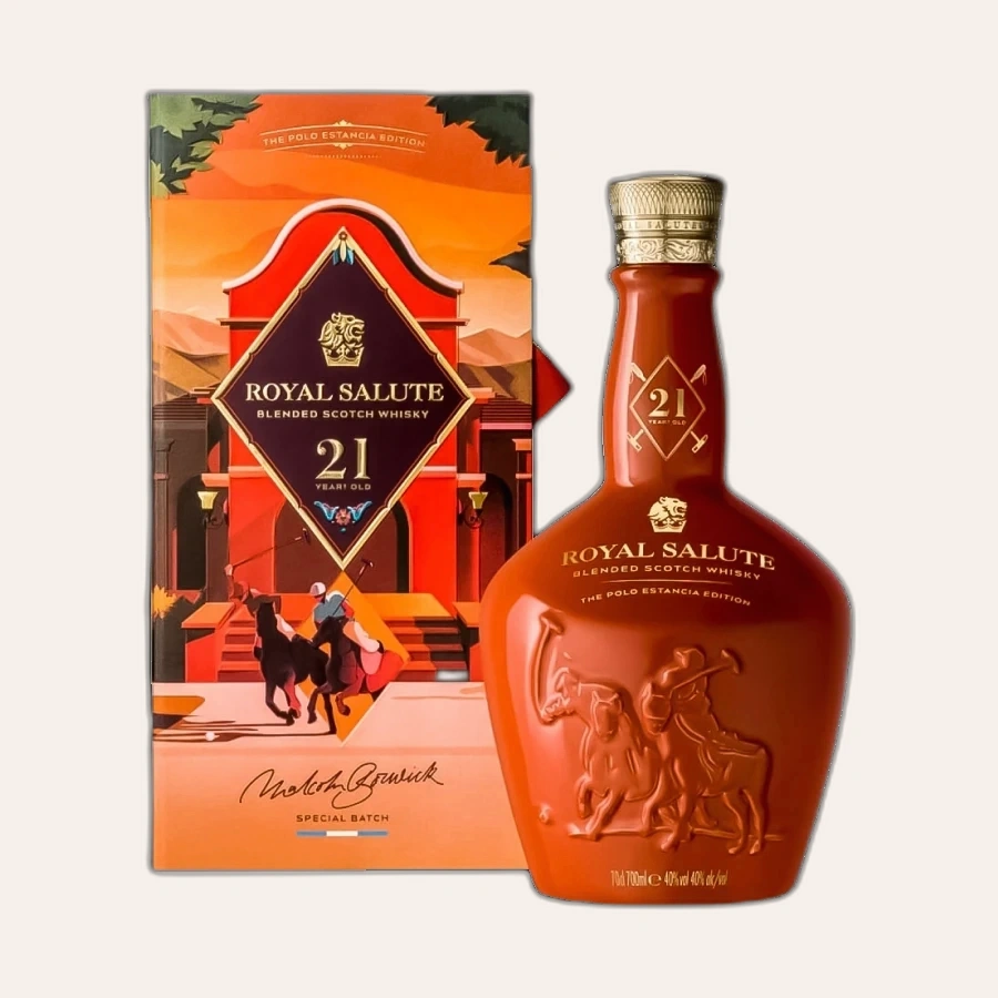 Rượu Whisky Royal Salute 21 Year Old - The Polo Estancia Edition