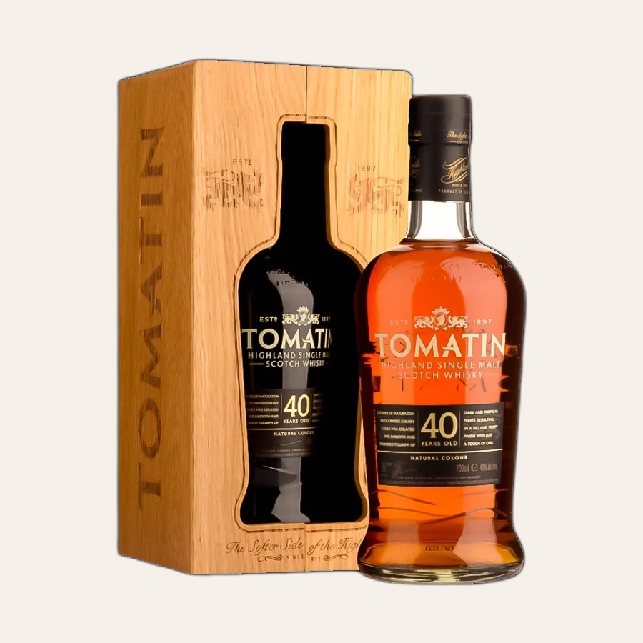 Rượu Whisky Tomatin 40 Year Old