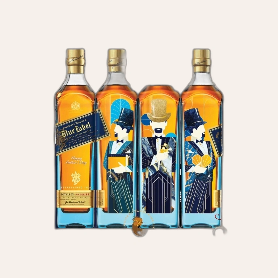 Rượu Whisky Johnnie Walker Blue Label Cheers To Fatherhood