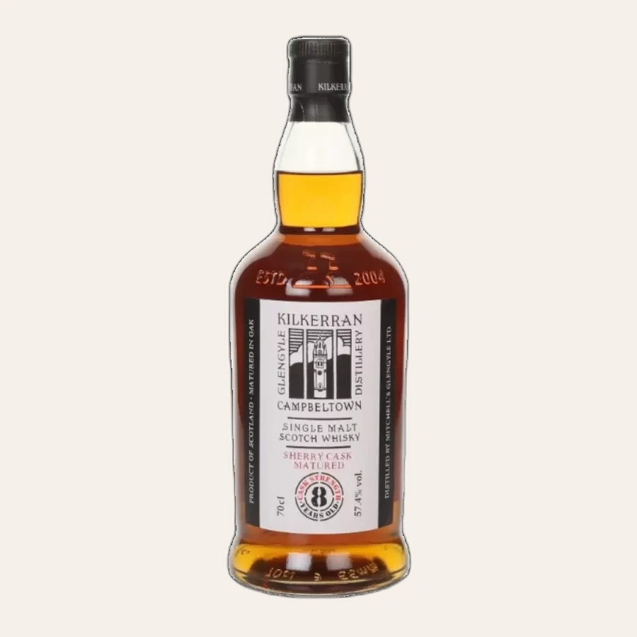 Rượu Whisky Kilkerran 8 Year Old Cask Strength Sherry Cask